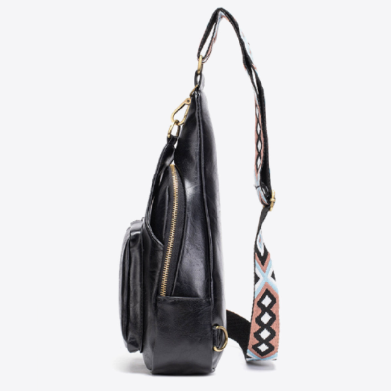 Liora Women's Leather Sling Bag – Adjustable Strap for Everyday Comfort