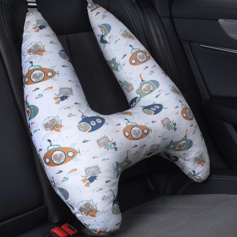 AeroKids Children's Support Cushion – Ergonomic Design for Comfortable Travel 2