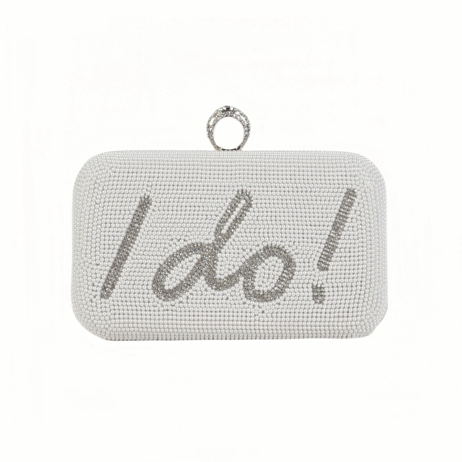 Brina Women's Mini Evening Bag – Pearl Embroidery Elegant Clutch Purse 2