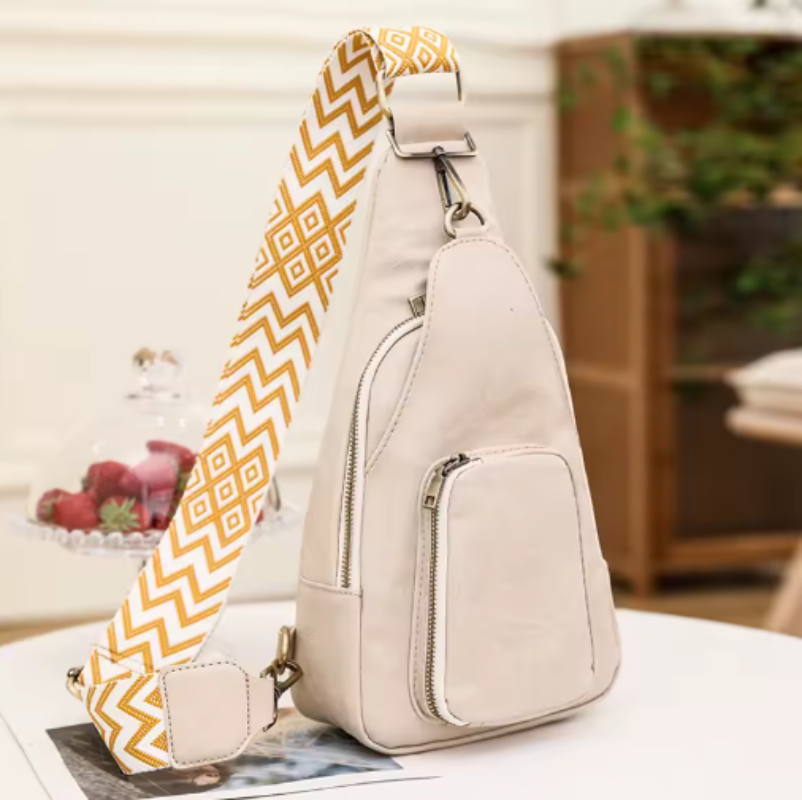 Liora Women's Leather Sling Bag – Adjustable Strap for Everyday Comfort 1